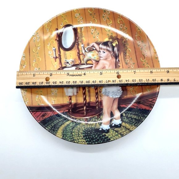 Yesterdays Series By Glenice "Amber" #1 RJ Ernst Enterprises Collector Plate - Picture 6 of 8